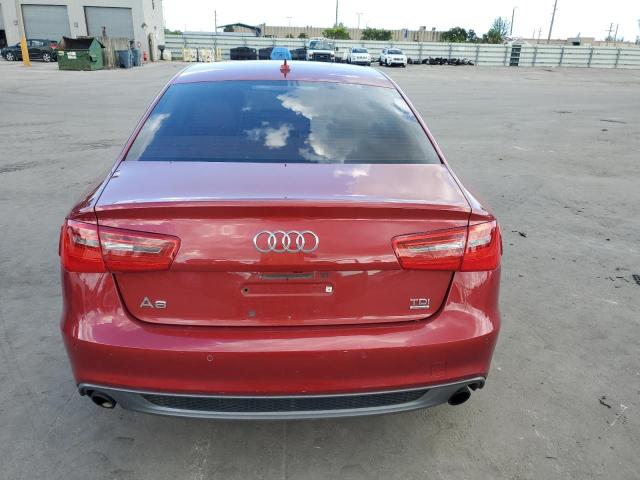  AUDI A6 2015 Bordowy
