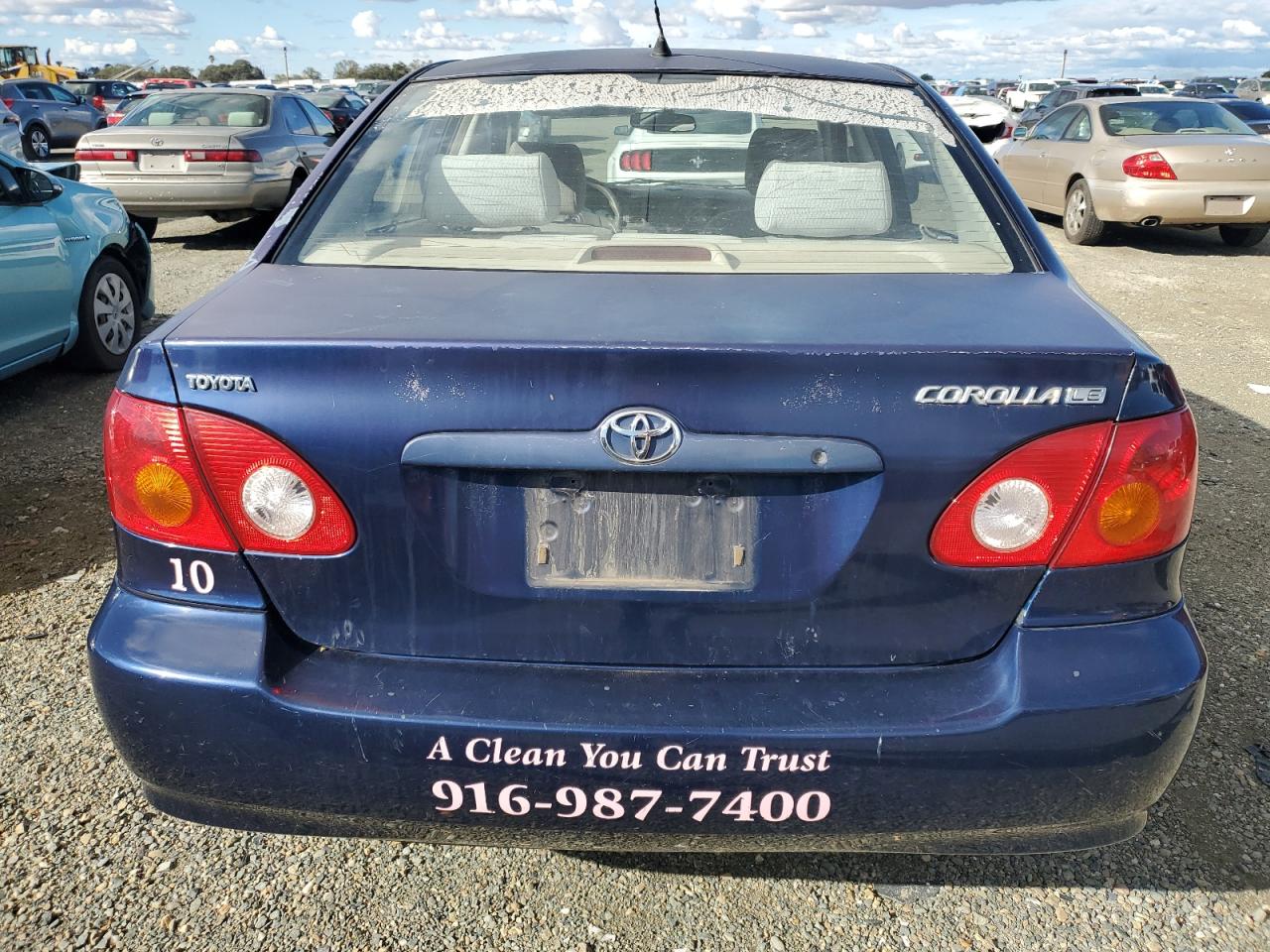 2003 Toyota Corolla Ce VIN: JTDBR32E730039472 Lot: 84929305