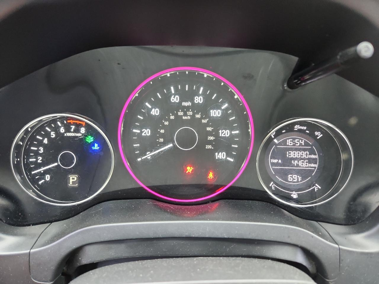 2016 Honda Hr-V Lx VIN: 3CZRU6H39GM755095 Lot: 86087575