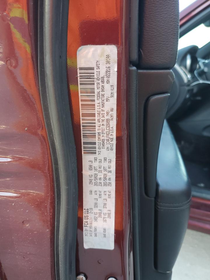 2018 Jeep Grand Cherokee Laredo VIN: 1C4RJFAG3JC326099 Lot: 85194645