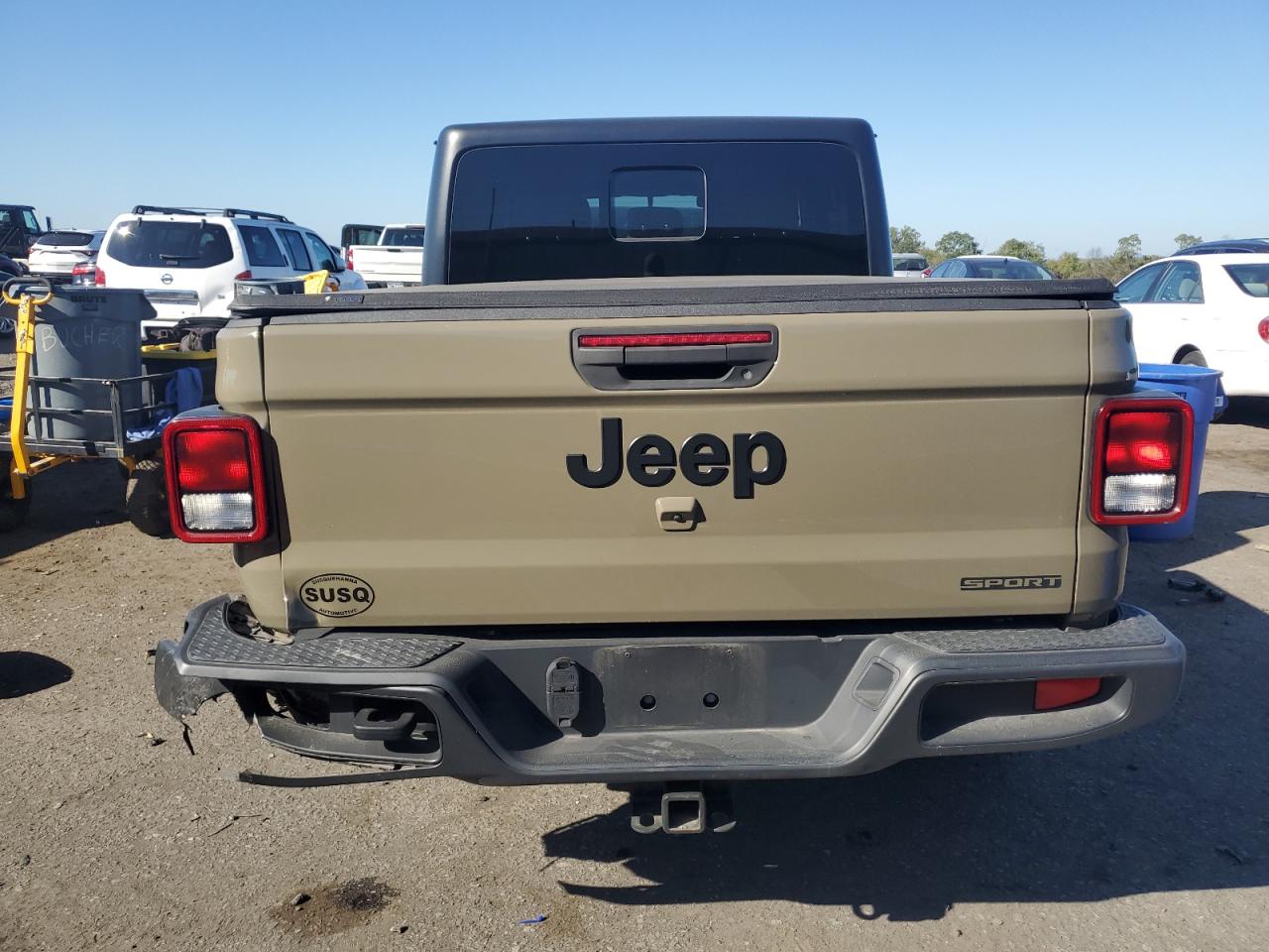 2020 Jeep Gladiator Sport VIN: 1C6HJTAG4LL211919 Lot: 85278745