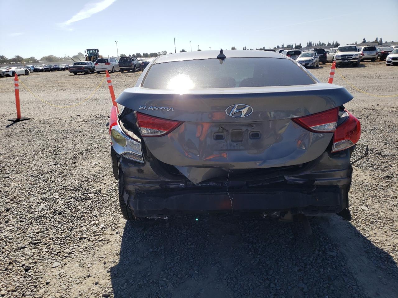 2012 Hyundai Elantra Gls VIN: 5NPDH4AE3CH090814 Lot: 85835315