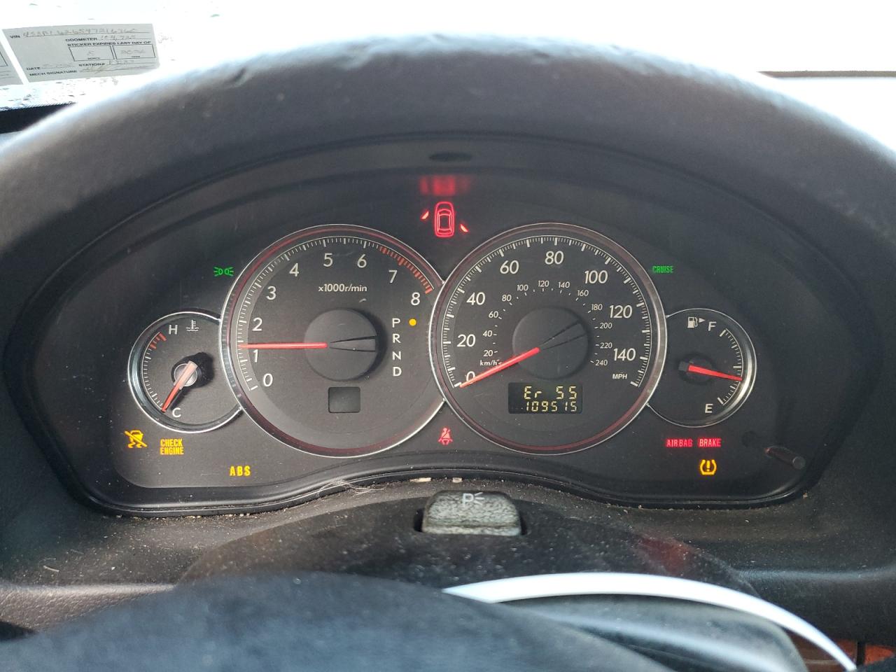 2009 Subaru Legacy 2.5I Limited VIN: 4S3BL626597216760 Lot: 86264625