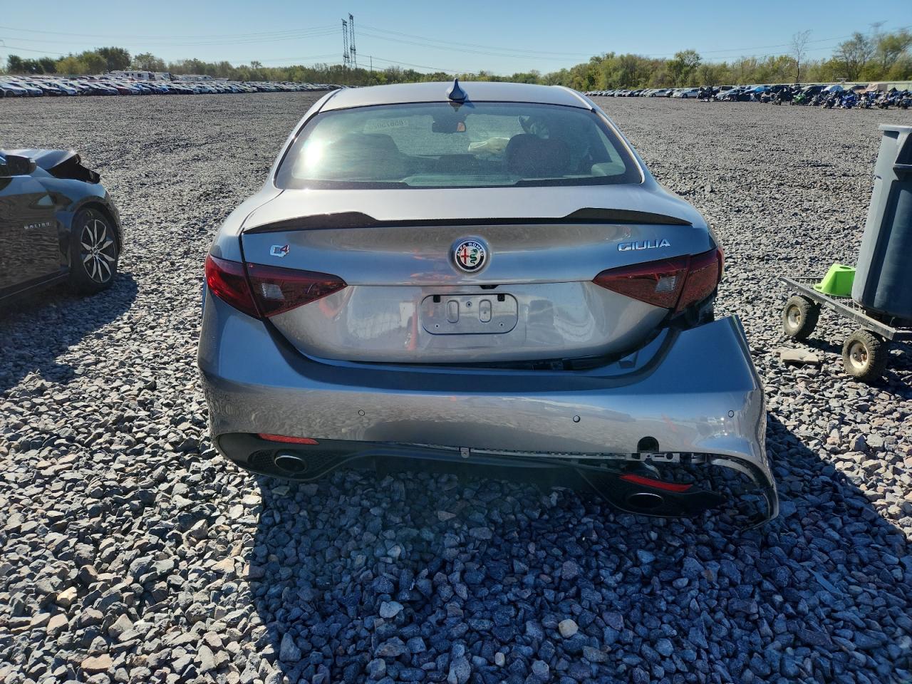 2018 Alfa Romeo Giulia Ti Q4 VIN: ZARFAEEN5J7577730 Lot: 85675025