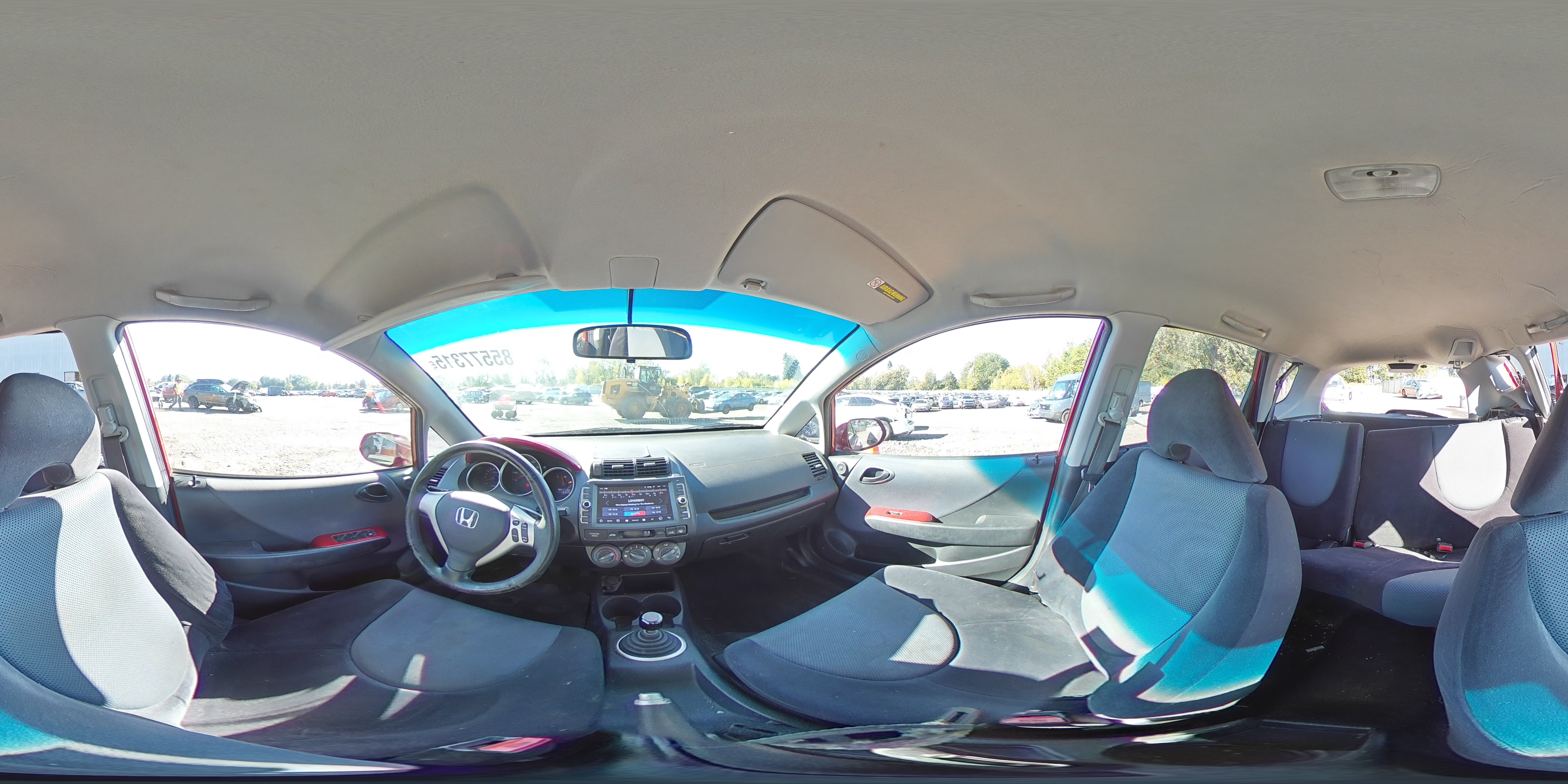 2007 Honda Fit S VIN: JHMGD37657S001365 Lot: 85577315