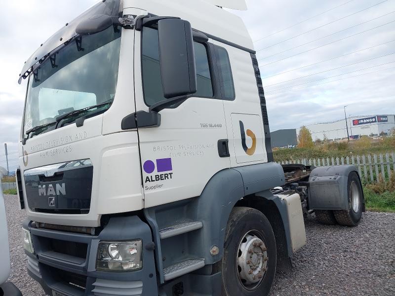 2011 MAN TGS  for sale at Copart BRISTOL