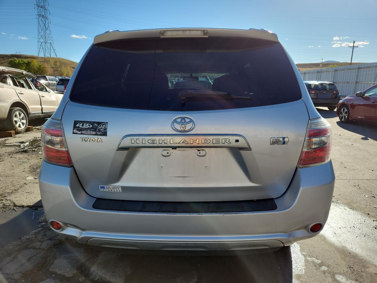 2008 Toyota Highlander Hybrid VIN: JTEEW41A382013985 Lot: 85932515