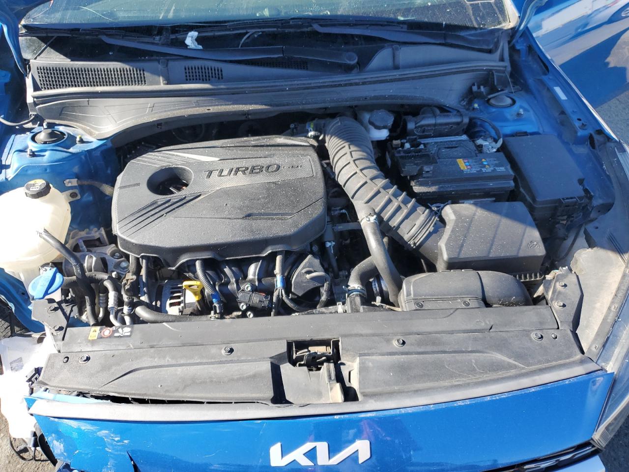 2022 Kia Forte Gt VIN: 3KPF44AC6NE434632 Lot: 87388215