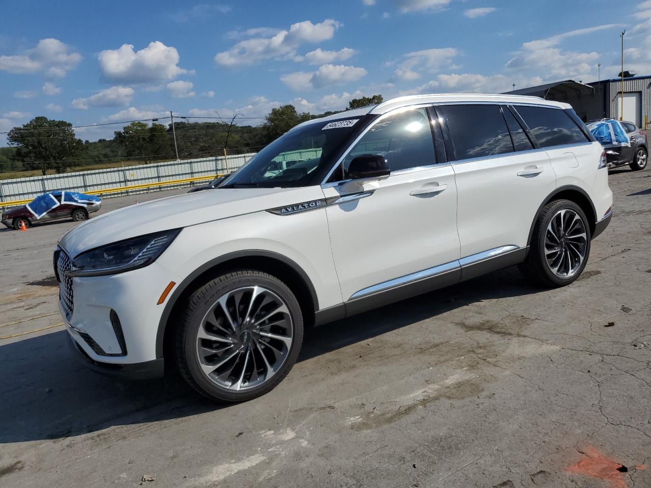 2025 Lincoln Aviator Reserve white null gas 5LM5J7XC0SGL03312 photo #1