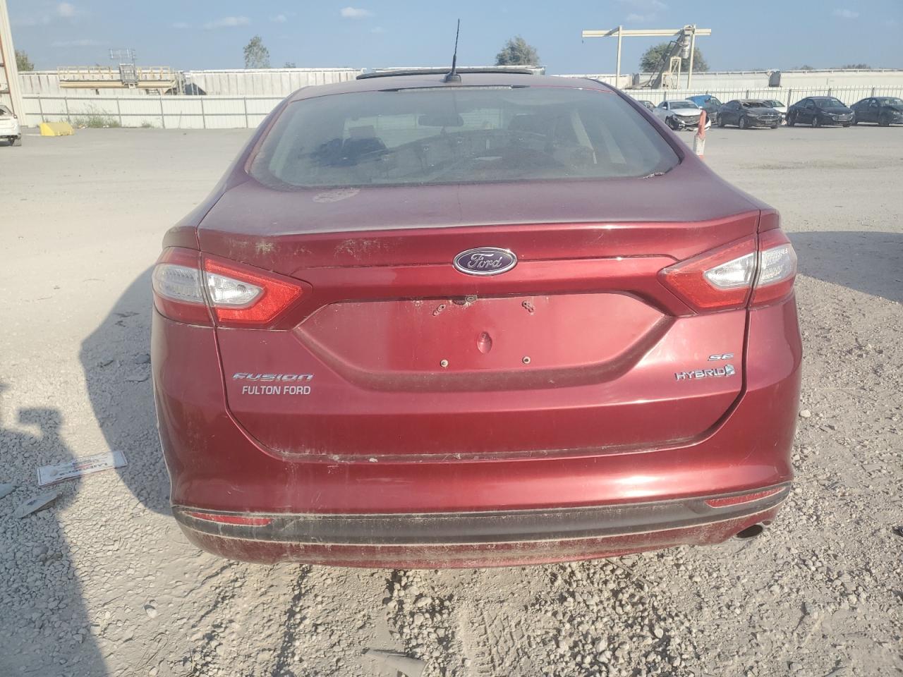 2015 Ford Fusion Se Hybrid VIN: 3FA6P0LU0FR305002 Lot: 86119305