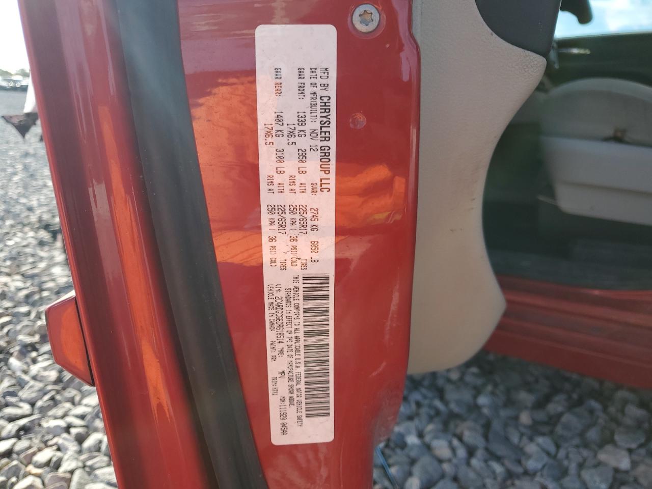 2013 Dodge Grand Caravan Sxt VIN: 2C4RDGCG6DR618514 Lot: 82759045