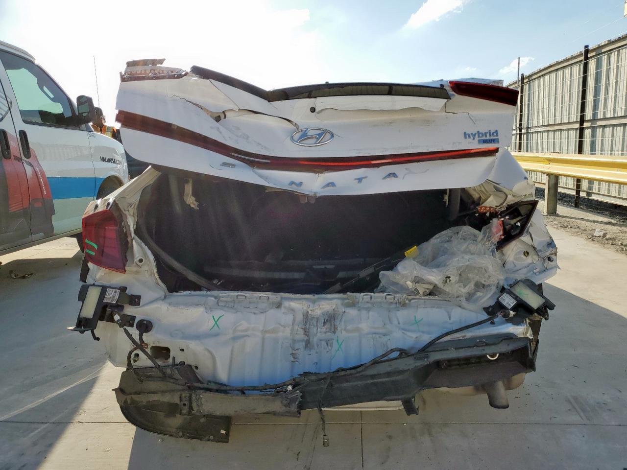 2021 Hyundai Sonata Hybrid VIN: KMHL24JJ6MA029519 Lot: 85826505