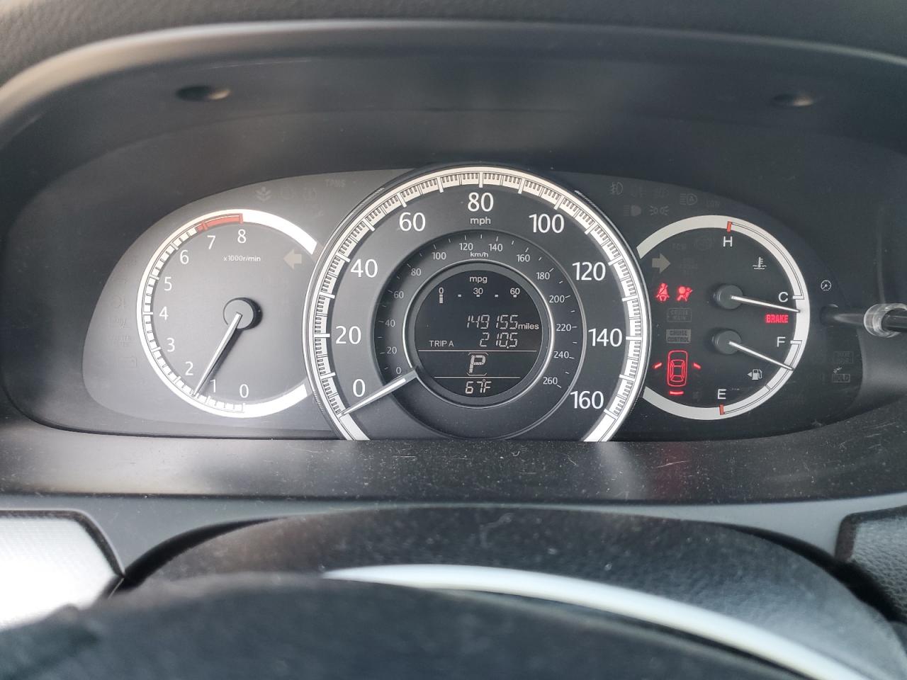 2014 Honda Accord Lx VIN: 1HGCR2F37EA284455 Lot: 85556155