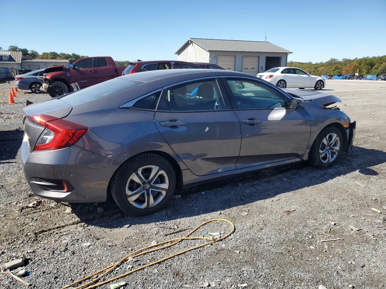 2016 Honda Civic Lx charcoal sedan gas 19XFC2F51GE006438 photo #4