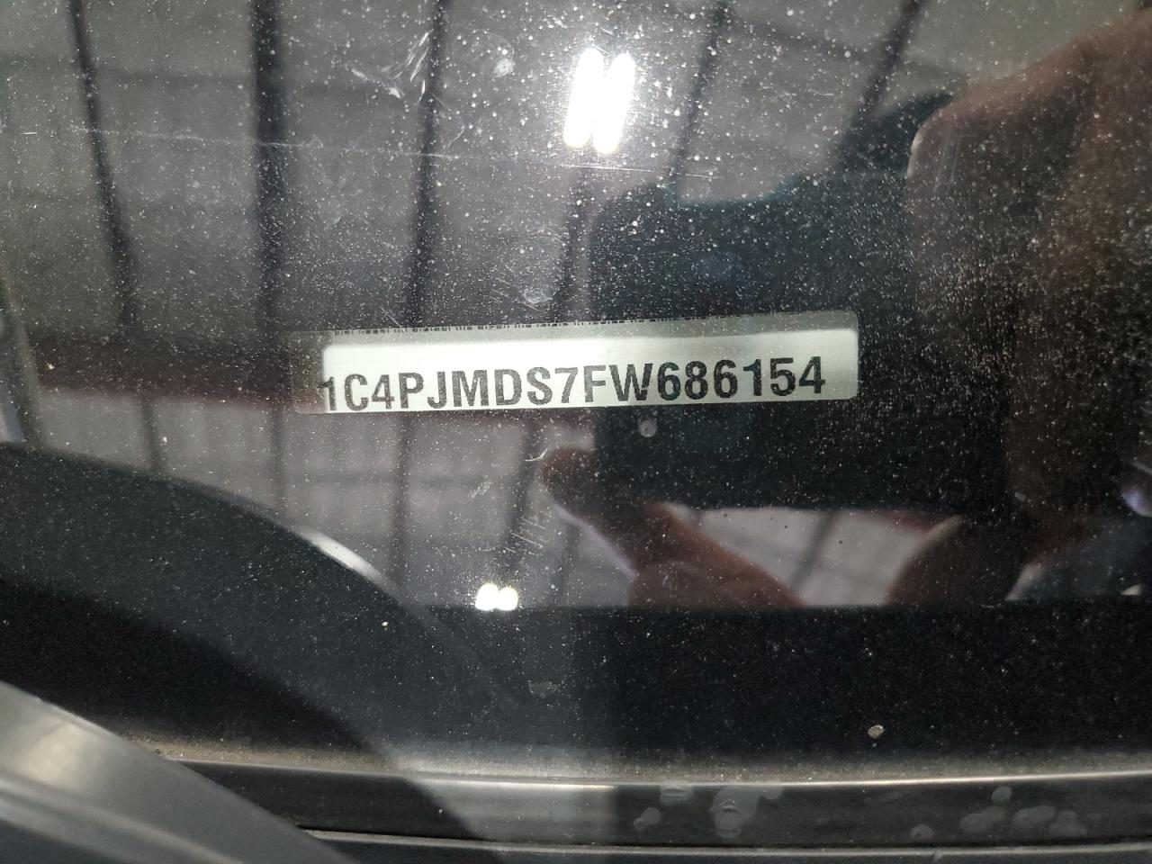 2015 Jeep Cherokee Limited VIN: 1C4PJMDS7FW686154 Lot: 81249595