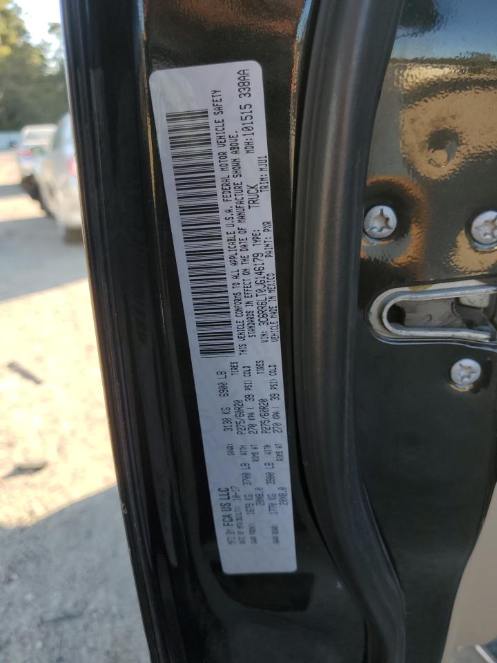 2018 Ram 1500 Slt VIN: 3C6RR6LT0JG146179 Lot: 90939215