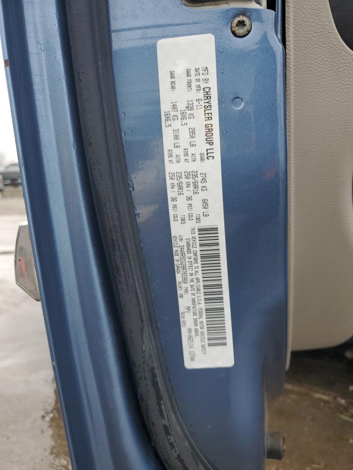 2011 Chrysler Town & Country Touring VIN: 2A4RR5DG2BR765960 Lot: 90048275