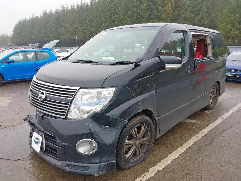 2008 NISSAN ELGRAND for sale at Copart WHITBURN