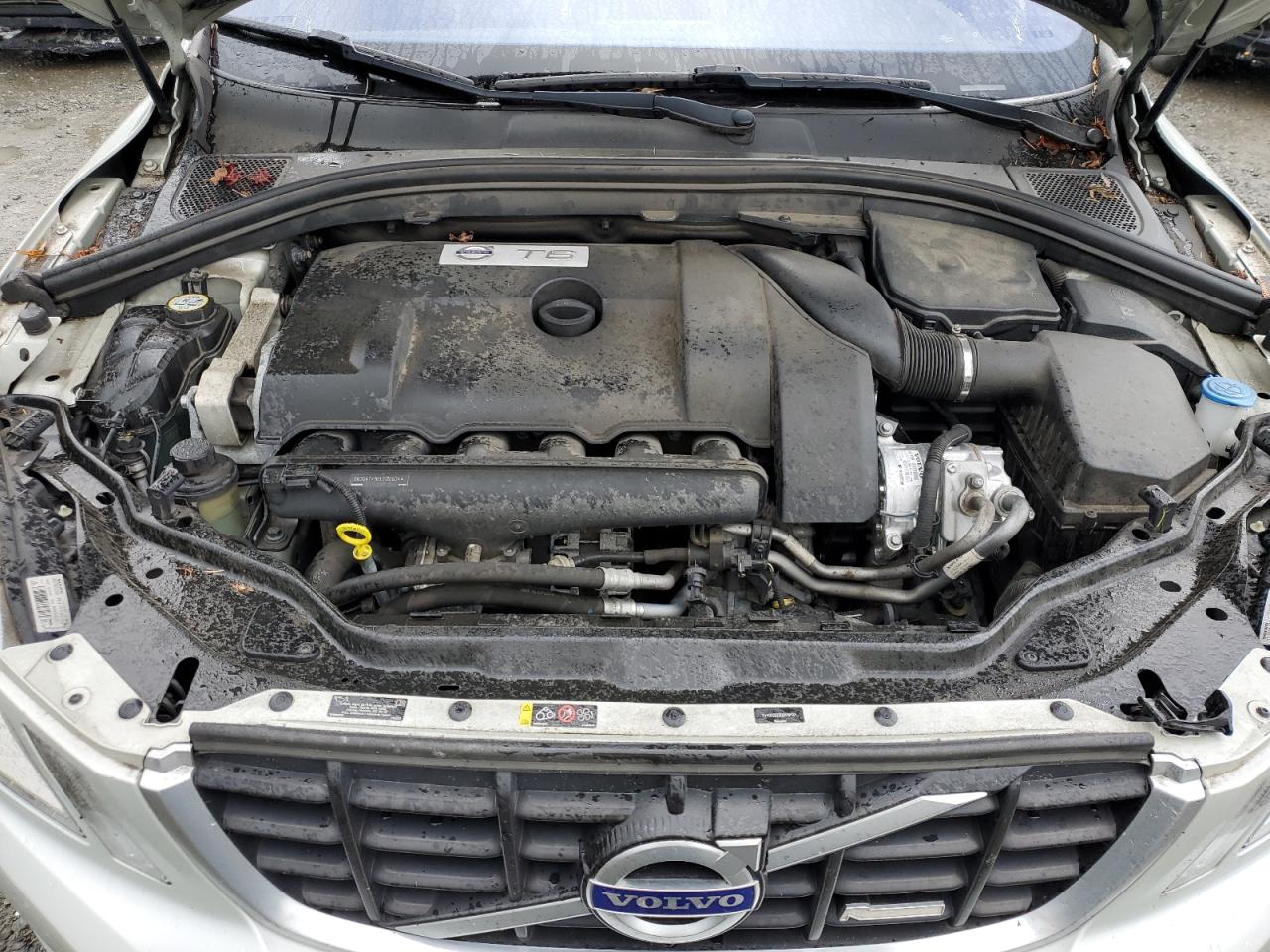 YV4902DZ9D2414137 VOLVO XC60 2013 SILVER Photo 12