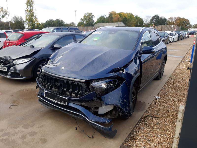 2021 MERCEDES-BENZ EQA EQA 250 140KW AMG LINE 66.5KWH 5DR AUTO for sale at Copart SANDY