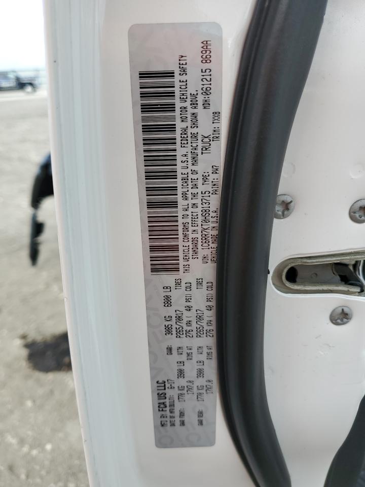 2017 Ram 1500 St VIN: 1C6RR7KT0HS813715 Lot: 86553685