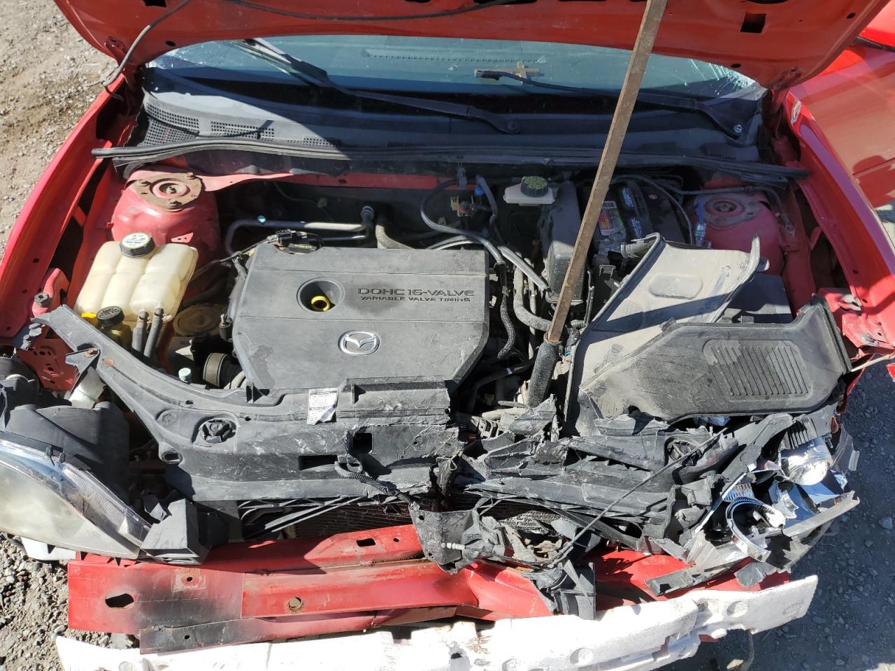 2007 Mazda 3 I VIN: JM1BK32F771643309 Lot: 82691495