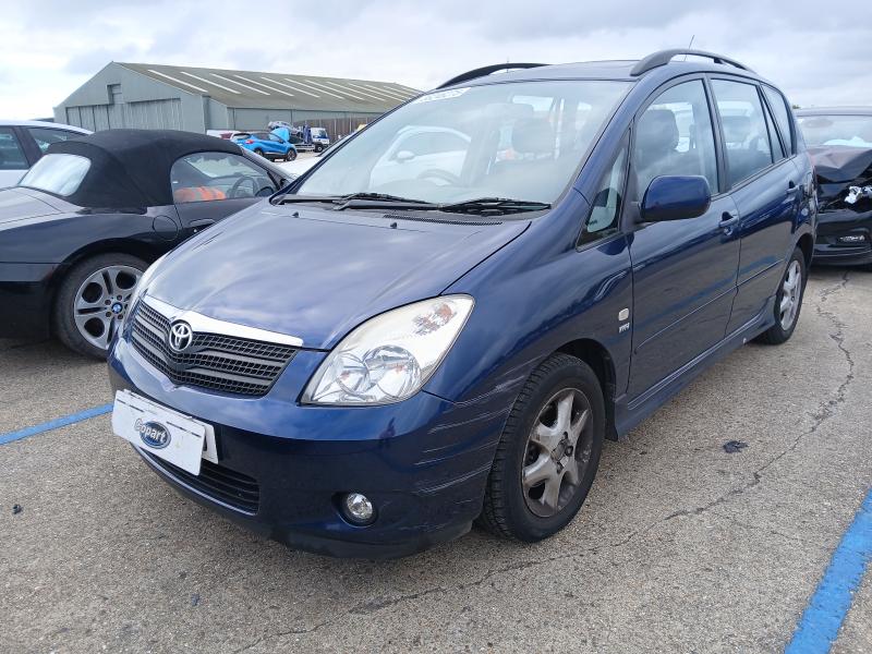 2002 TOYOTA COROLLA VERSO TSPIRIT VVT  for sale at Copart NEWBURY