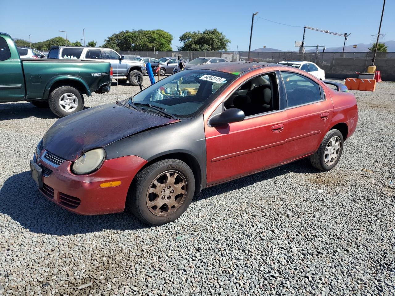 DODGE NEON 2004. Lot# 84958115. VIN 1B3ES56C14D505687. Photo 1
