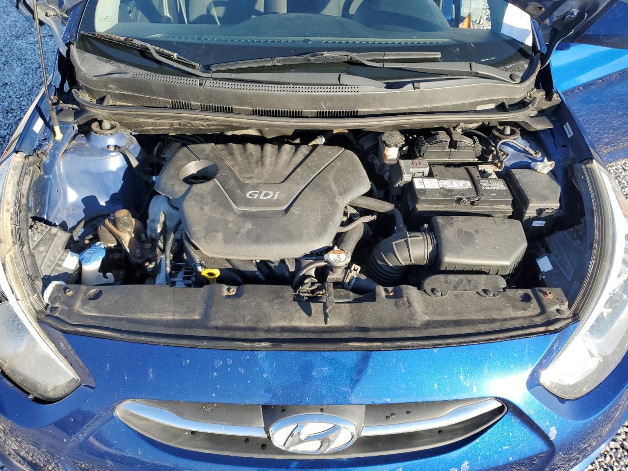 2015 Hyundai Accent Gs VIN: KMHCT5AE1FU209529 Lot: 86077585