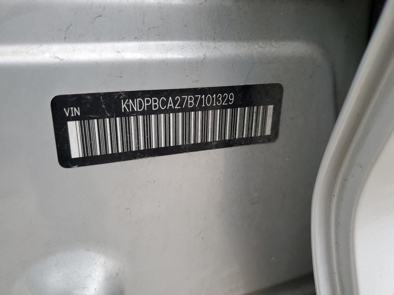 2011 Kia Sportage Lx VIN: KNDPBCA27B7101329 Lot: 89487105