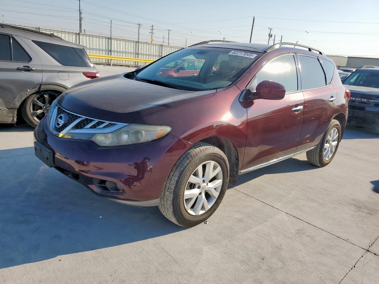 NISSAN MURANO 2014. Lot# 82217045. VIN JN8AZ1MW5EW506334. Photo 1