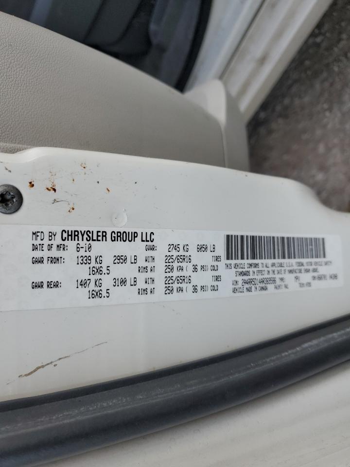 2010 Chrysler Town & Country Touring VIN: 2A4RR5D14AR369586 Lot: 85355885