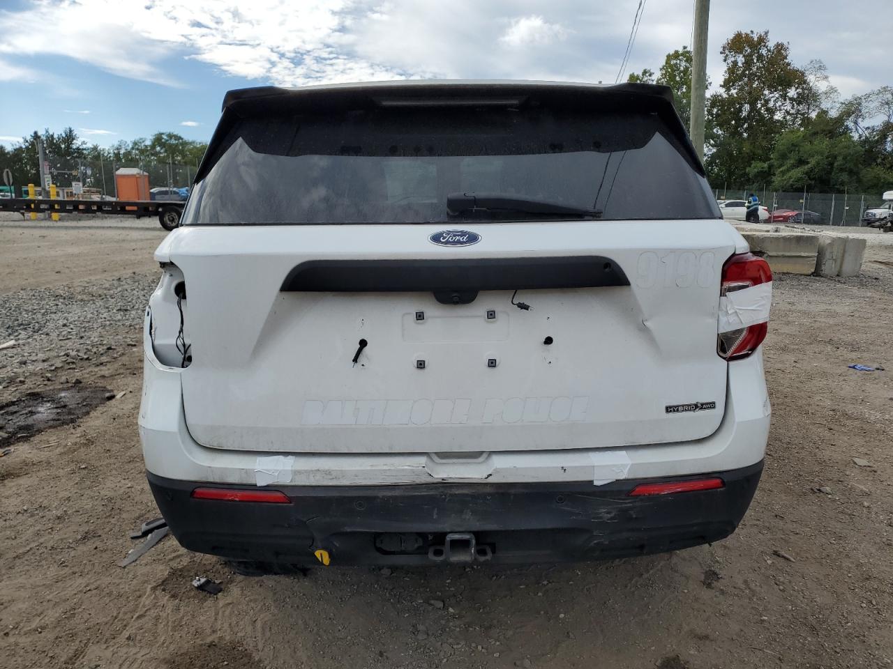 2022 Ford Explorer Police Interceptor VIN: 1FM5K8AW3NNA09640 Lot: 85073255