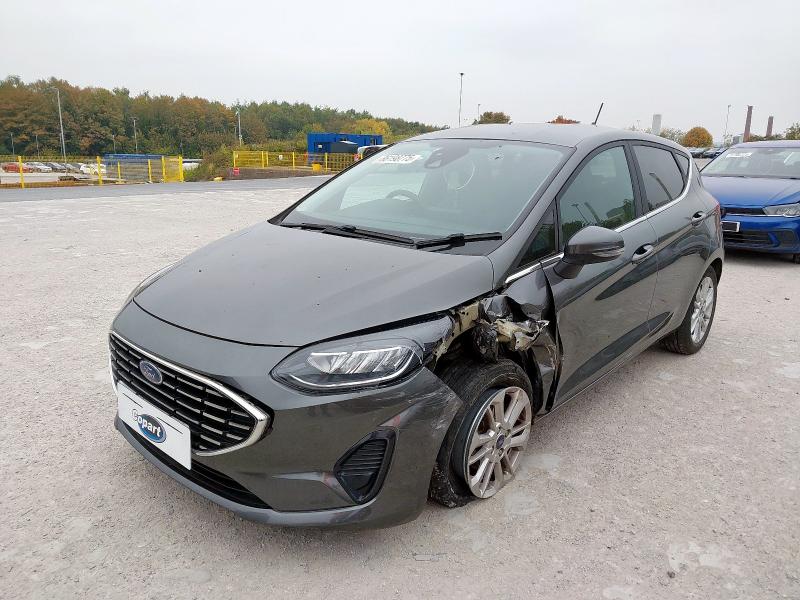 2022 FORD FIESTA 1.0 ECOBOOST HYBRID MHEV 125 TITANIUM 5DR for sale at Copart ST HELENS