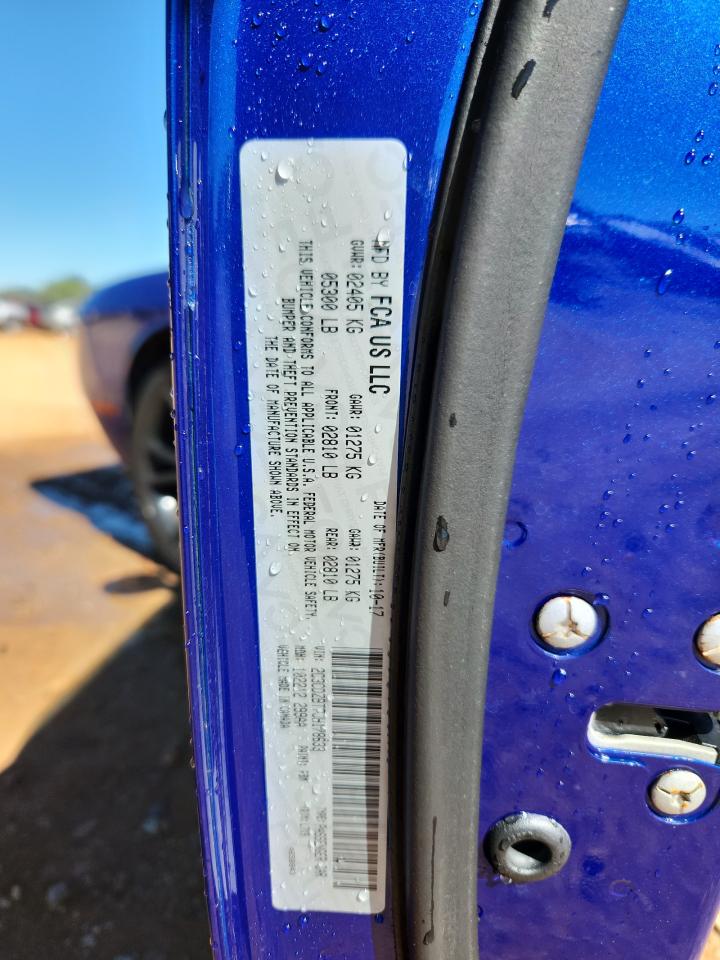 2018 Dodge Challenger R/T VIN: 2C3CDZBT7JH178633 Lot: 86523345