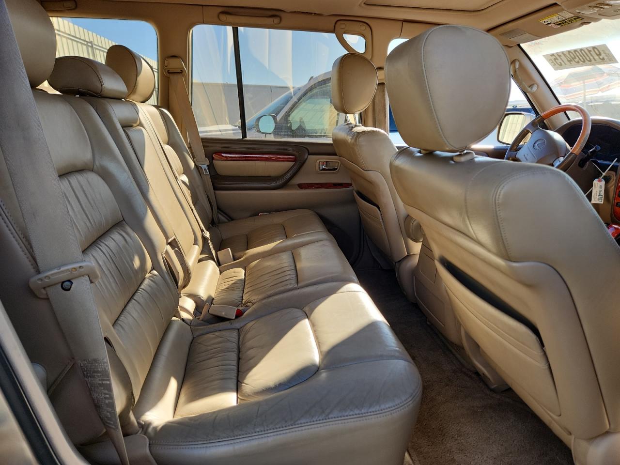 2000 Lexus Lx 470 VIN: JT6HT00W9Y0111812 Lot: 91009415