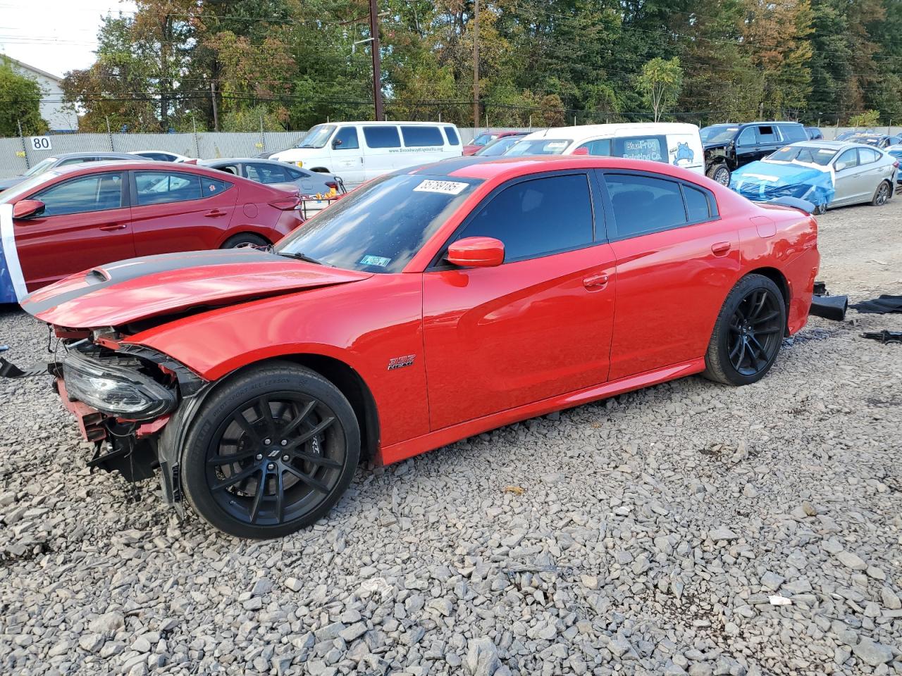DODGE CHARGER 2021. Lot# 85789185. VIN 2C3CDXGJ0MH618336. Photo 1