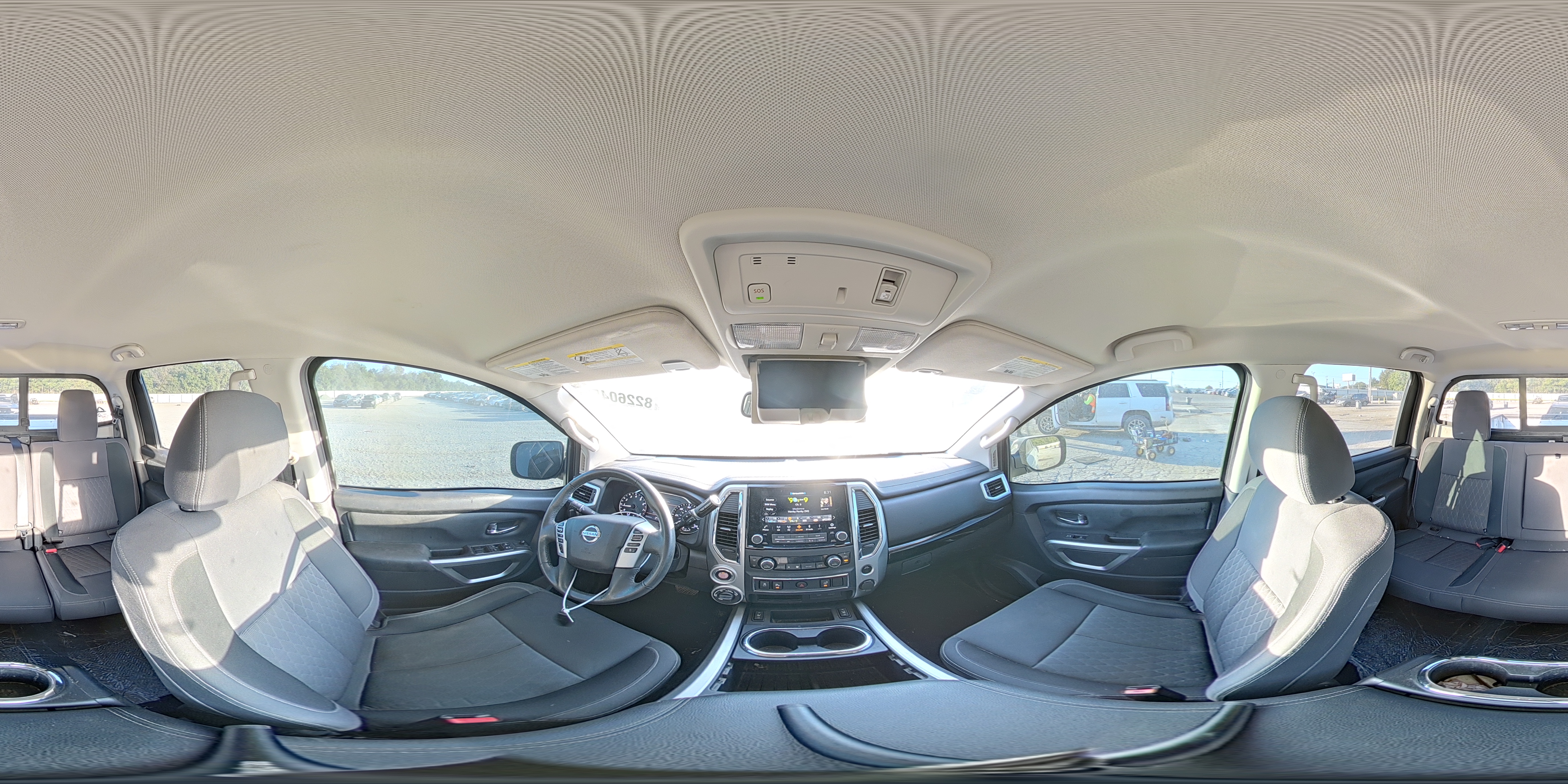 2021 Nissan Titan Sv VIN: 1N6AA1ED7MN522665 Lot: 82260455