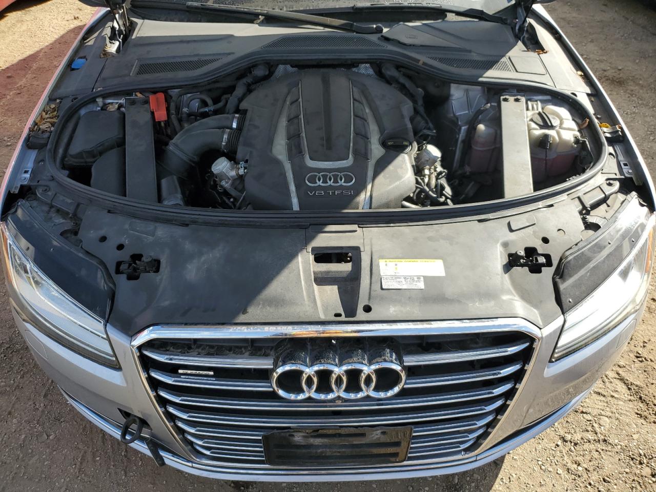 2015 Audi A8 L Quattro VIN: WAU32AFD7FN021167 Lot: 90422235
