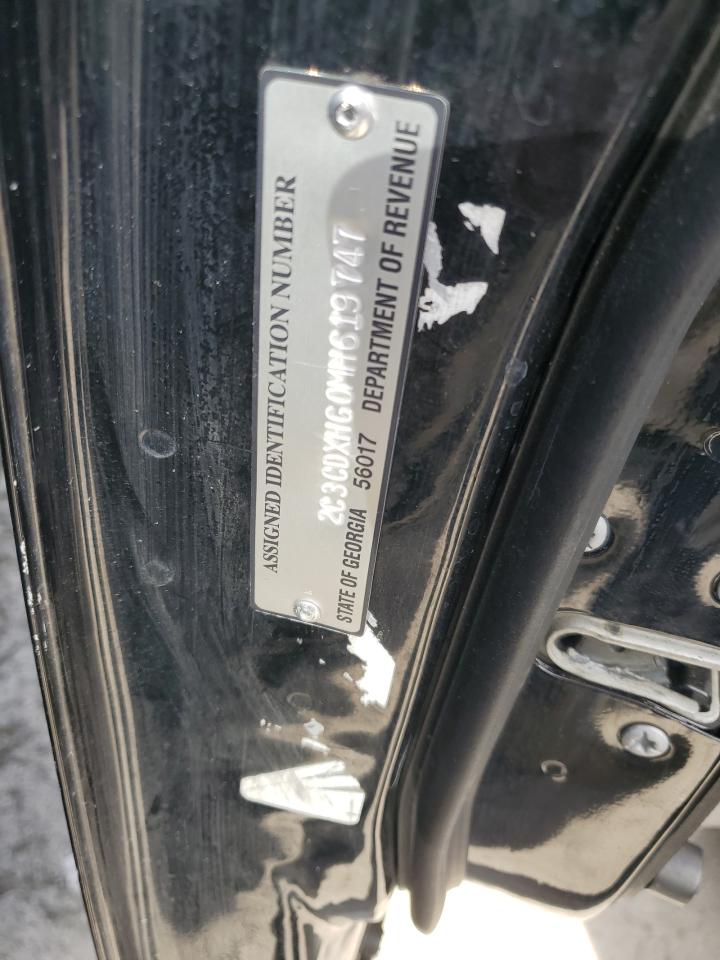 2021 Dodge Charger Gt VIN: 2C3CDXHG0MH619747 Lot: 67958095