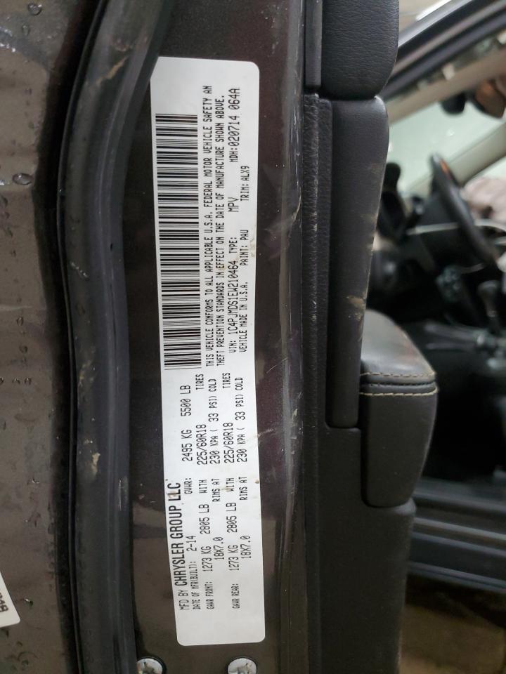 2014 Jeep Cherokee Limited VIN: 1C4PJMDS1EW210464 Lot: 85585685