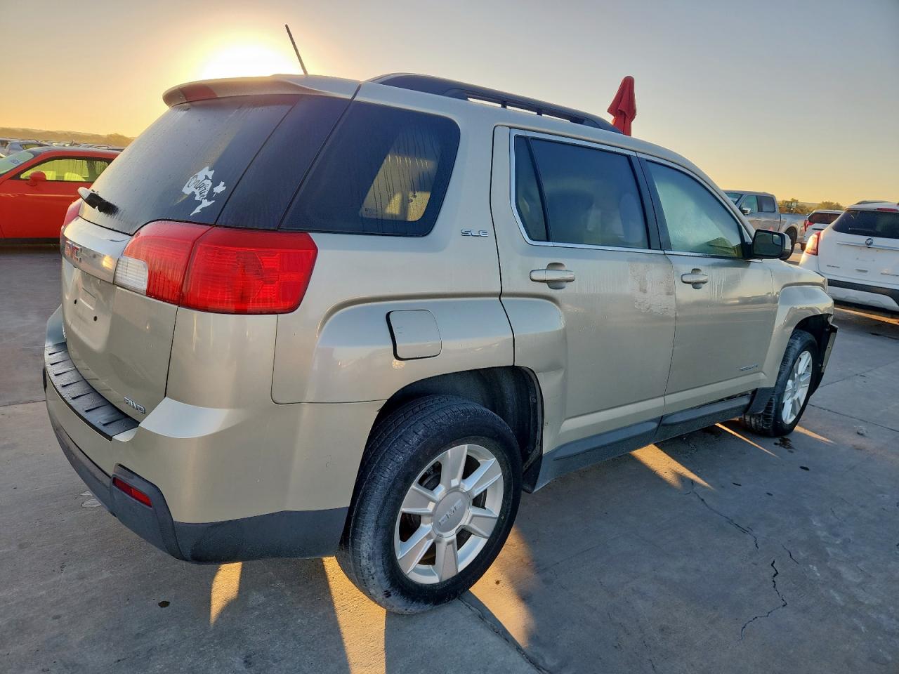 2013 GMC Terrain Sle beige 4dr spor flexible fuel 2GKFLTEK6D6223853 photo #4