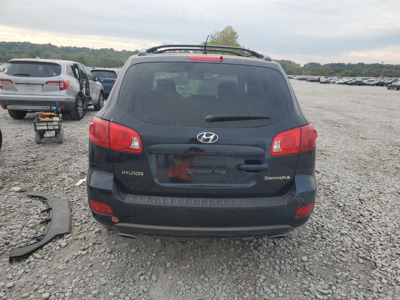 2007 Hyundai Santa Fe Gls VIN: 5NMSG13D17H004450 Lot: 86251075