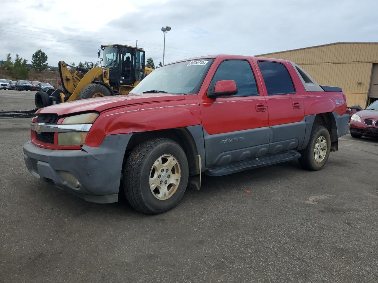 CHEVROLET AVALANCHE 2003. Lot# 86152415. VIN 3GNEC13TX3G134353. Photo 1