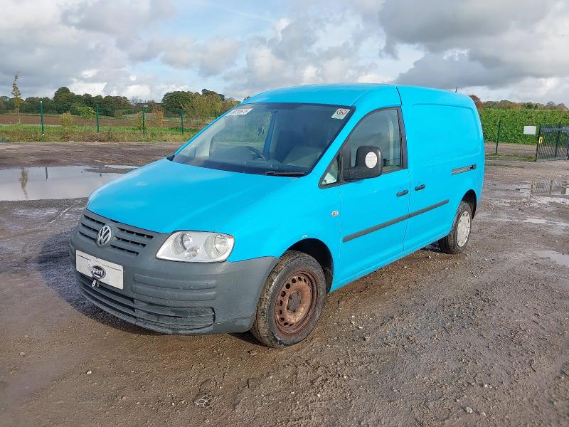 2010 VOLKSWAGEN CADDY MAXI 1.9TDI PD 104PS VAN for sale at Copart WOLVERHAMPTON