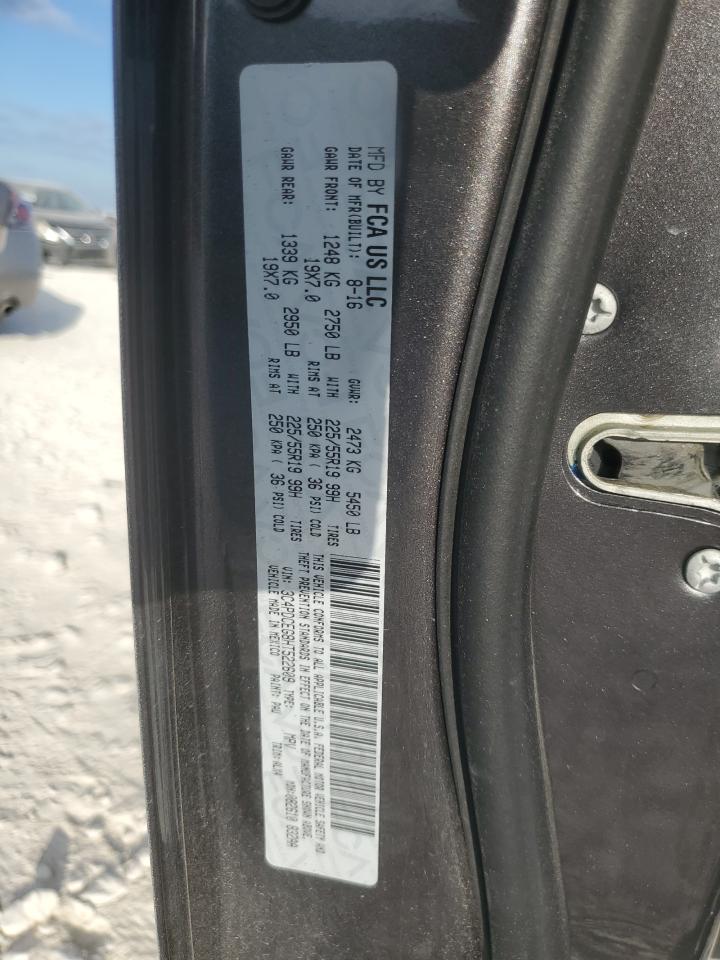 2017 Dodge Journey Gt VIN: 3C4PDCEG8HT522609 Lot: 87037995