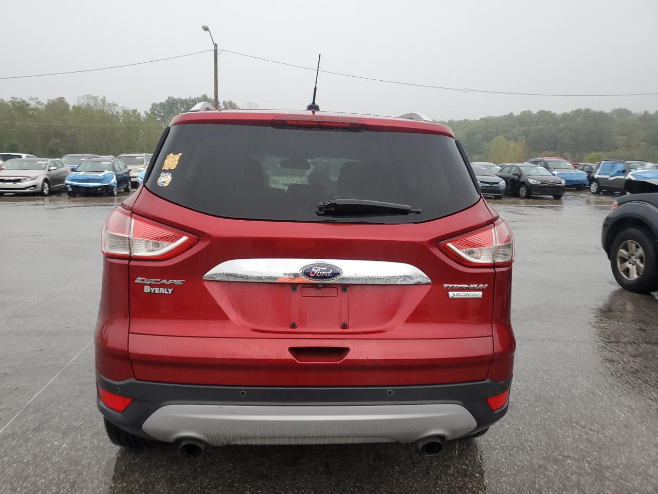 2014 Ford Escape Titanium VIN: 1FMCU0JX2EUA99185 Lot: 85685405