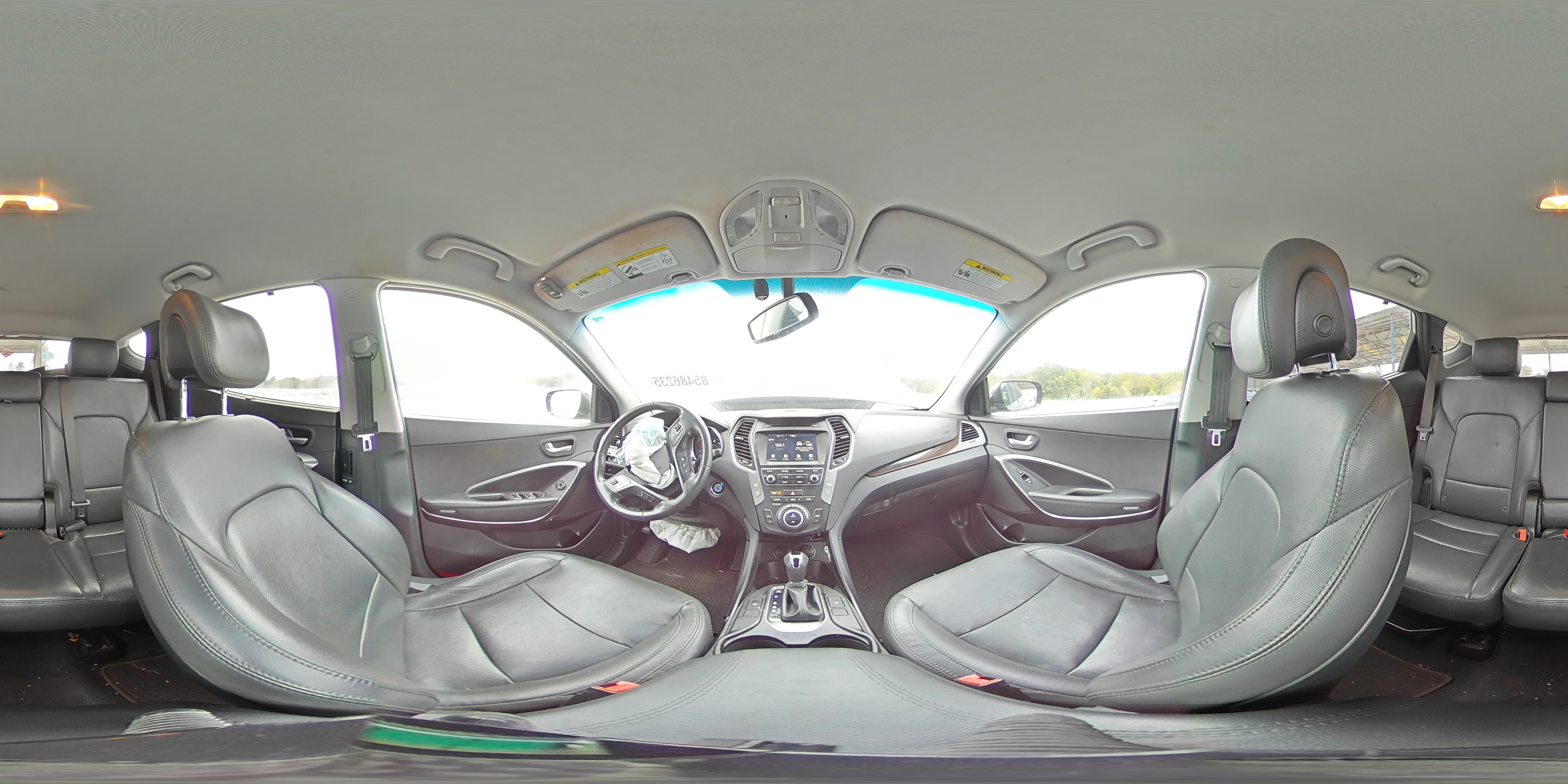 2017 Hyundai Santa Fe Sport VIN: 5XYZU4LA2HG436913 Lot: 85486235