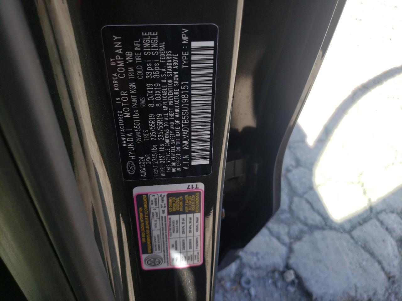 2025 Genesis Gv70 Base VIN: KMUMADTB5SU198151 Lot: 84543765