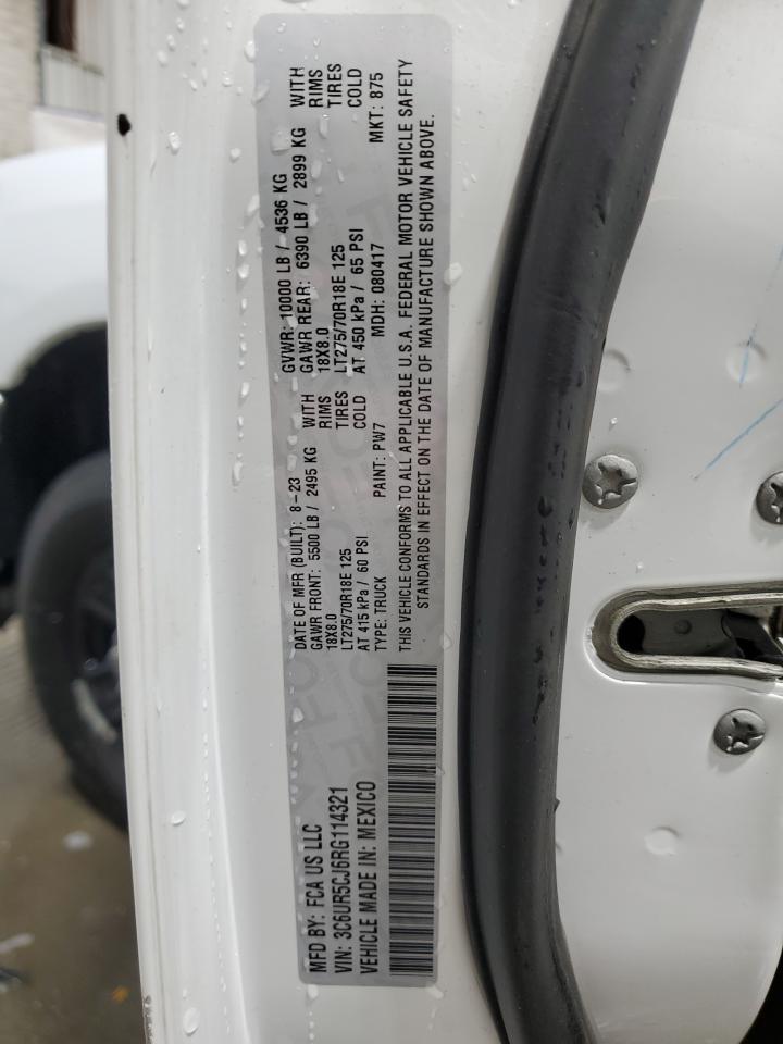 2024 Ram 2500 Tradesman VIN: 3C6UR5CJ6RG114321 Lot: 89870115